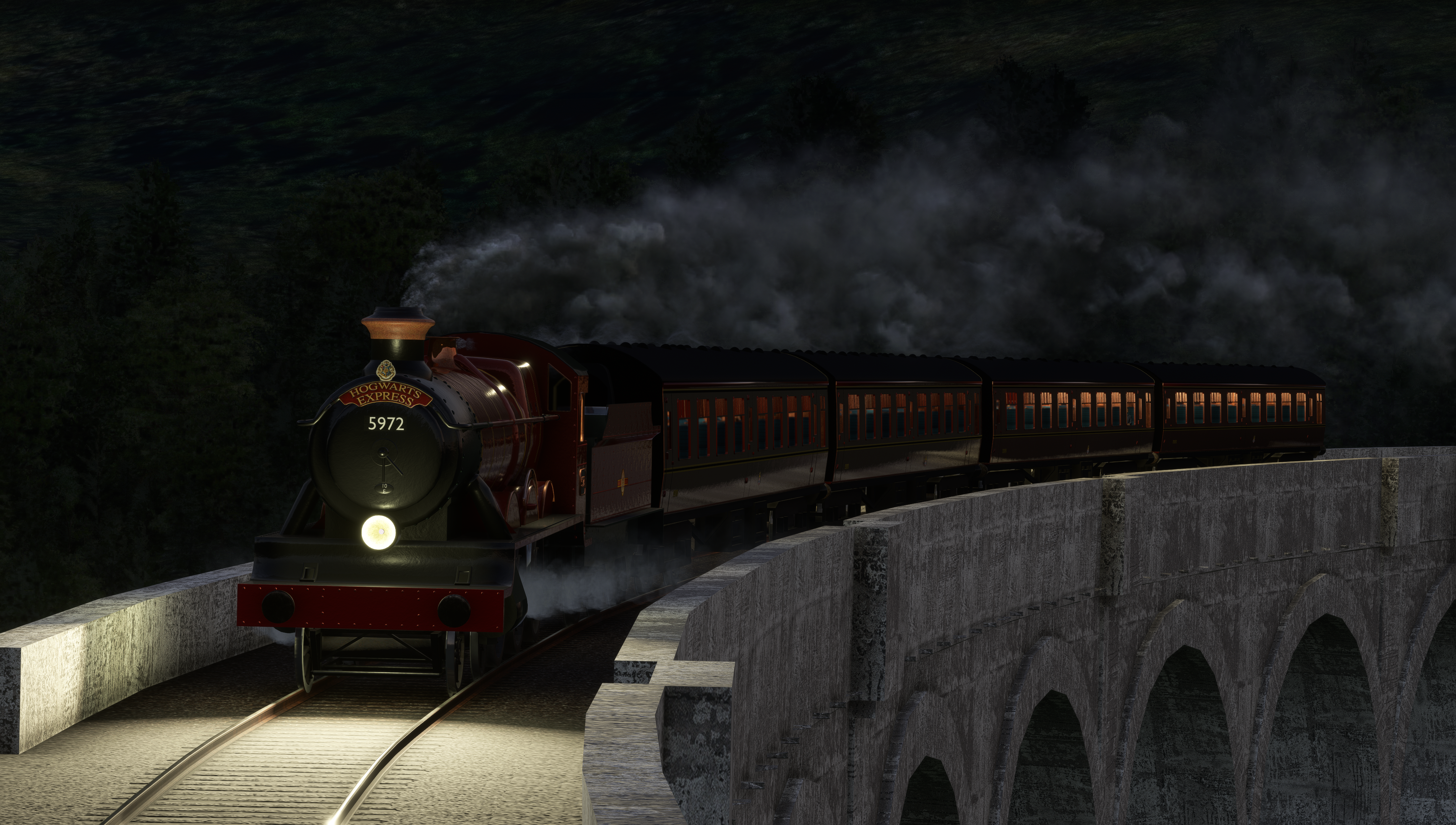 Jacobite Train & Station