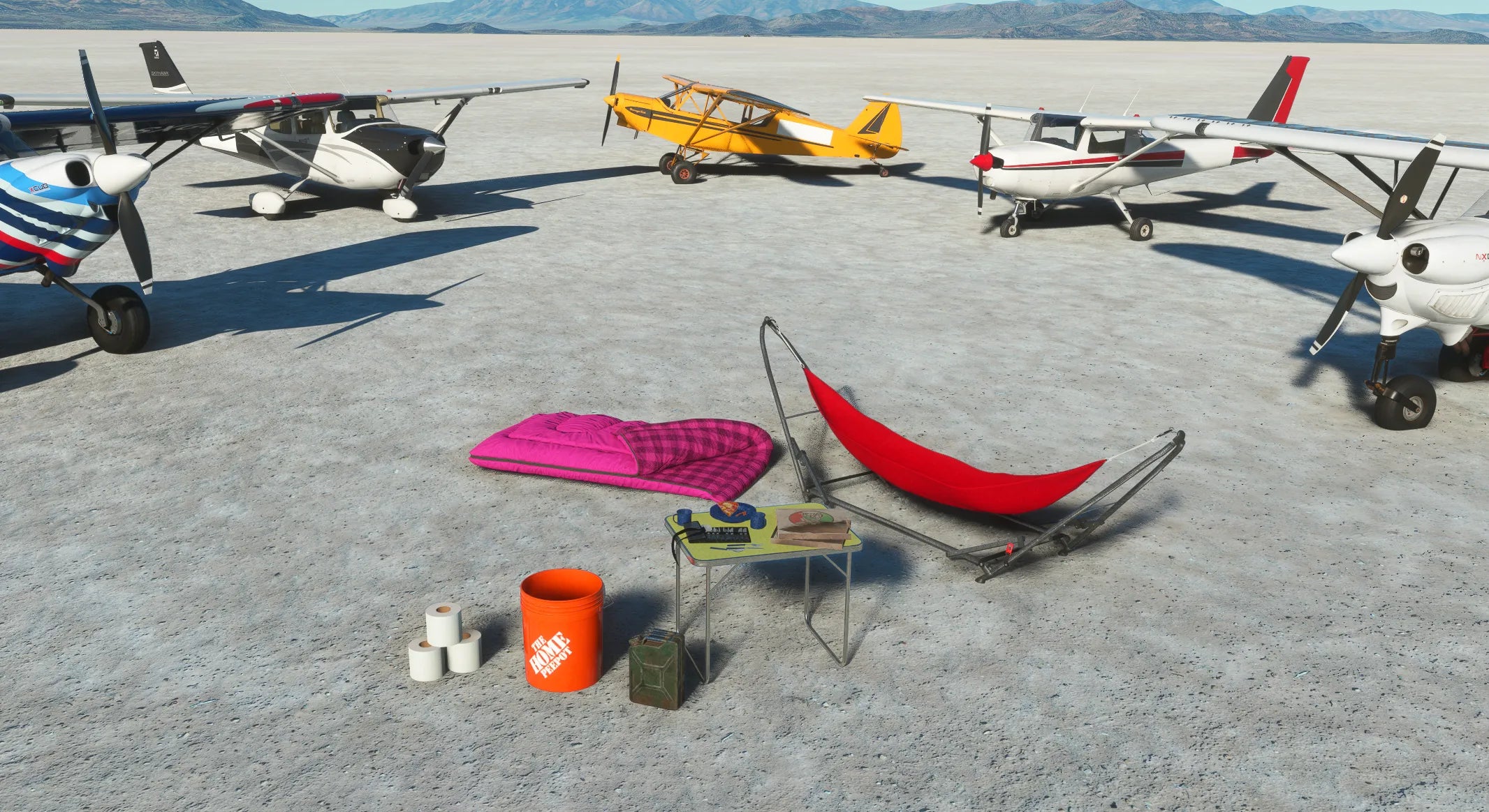 UPDATE: Campout Utility Receives New Items, Including Aircraft & More!