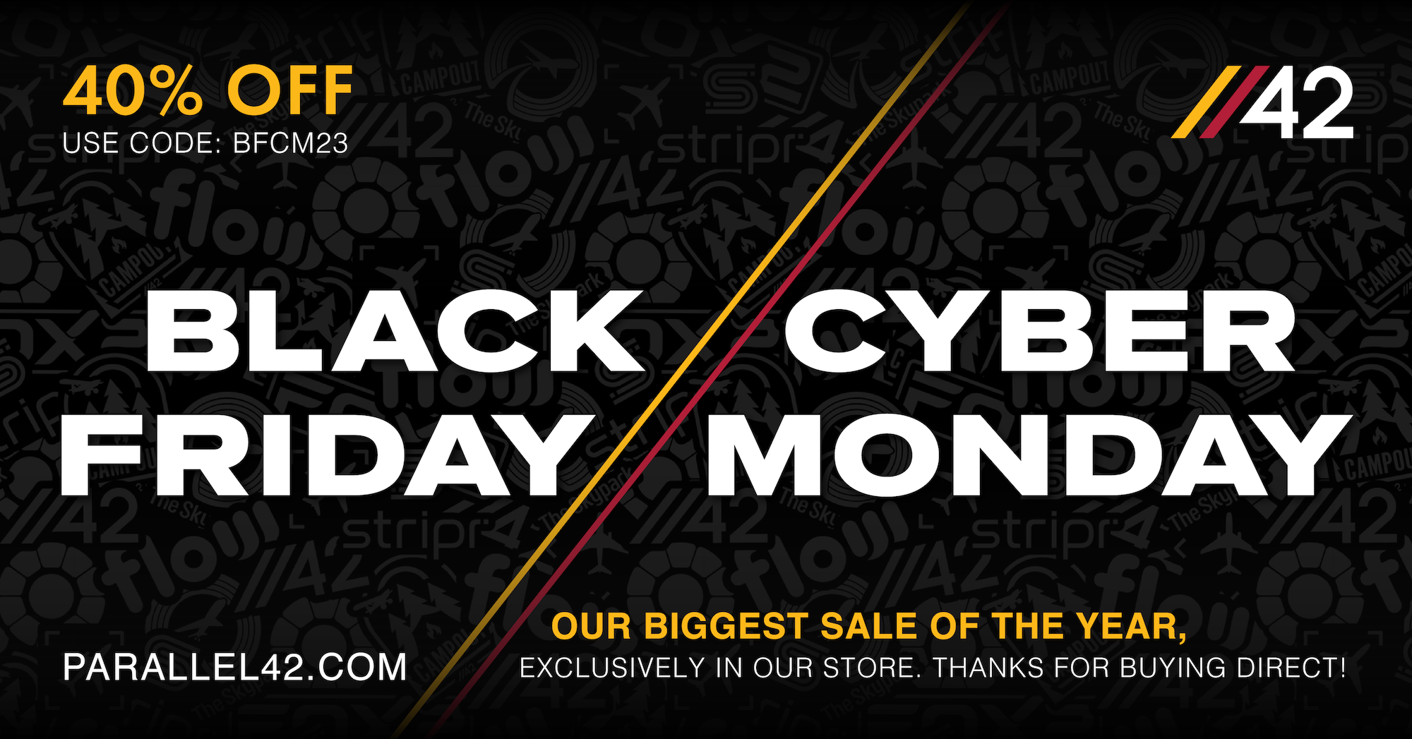 Our Black Friday // Cyber Monday sale has started, don't miss out!