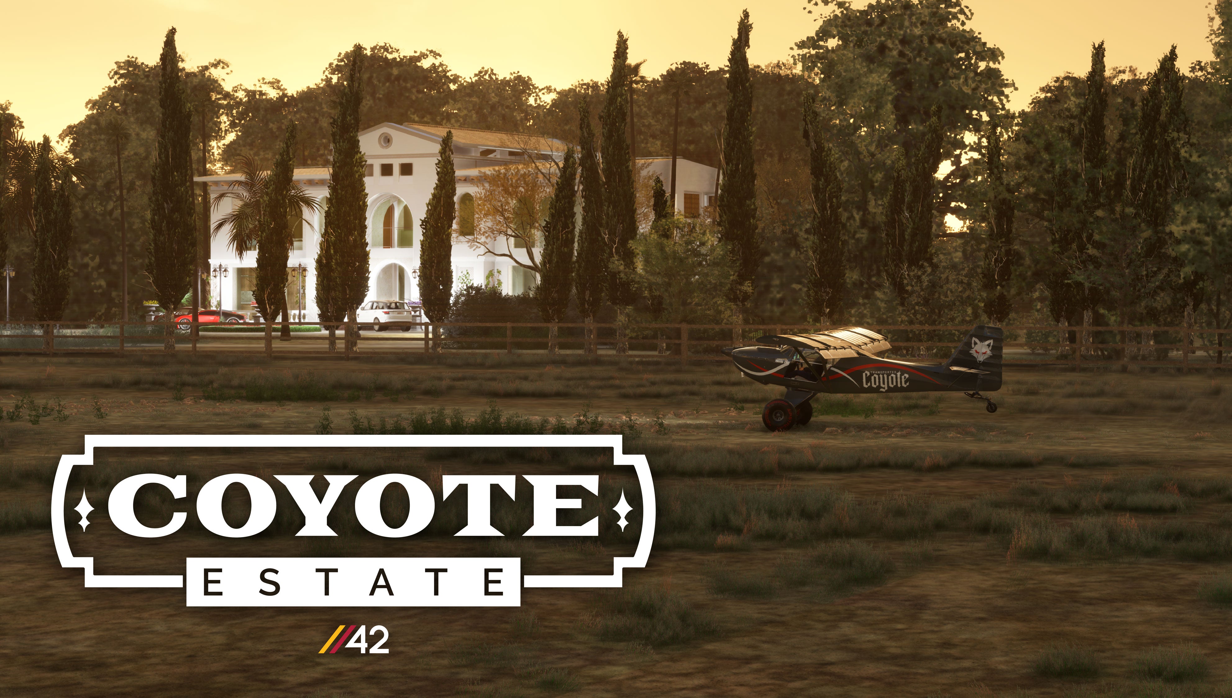 RELEASE: 42CE Coyote Estate Scene for MSFS on PC & Xbox