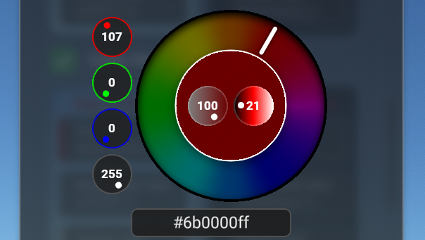 UPDATE: Flow gets a colorwheel, & Otto can now change sim settings, LIVE!